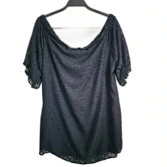 a.n.a Black Textured Dress XL - Picture 1 of 5